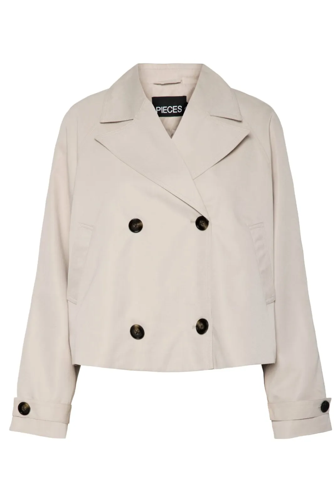 Online Pcscarlett Ls Short Trenchcoat Overtøj & Jakker