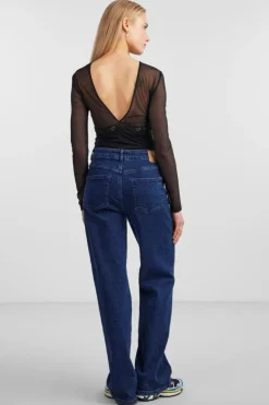 Pieces Bluser & Skjorter|Nattøj & Lingeri<Pcsicca Ls Bodystocking