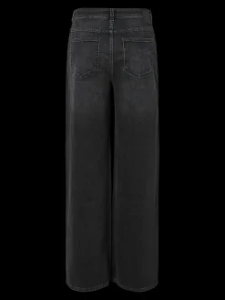 Pieces Bukser, Jeans & Leggings<Pcsilke Wide Jeans Bl