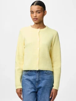 Pieces Cardigans|Ammevenligt Tøj<Pcsilly Ls O-Neck Knit Cardigan