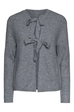 Online Pcsilly Ls Rev Tie Knit Cardigans|Ammevenligt Tøj
