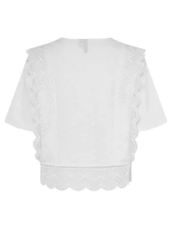 Pieces T-Shirts & Toppe|Ammevenligt Tøj<Pcsiminna Ss Top