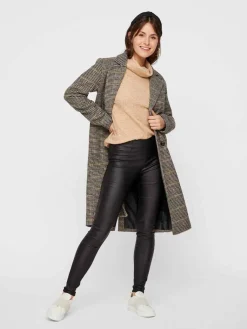 Hot PcSkin Paro HW Coated Leggings Bukser, Jeans & Leggings