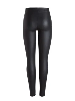 Hot PcSkin Paro HW Coated Leggings Bukser, Jeans & Leggings