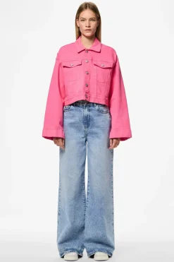 Pieces Overtøj & Jakker<Pcsvala Denim Jacket
