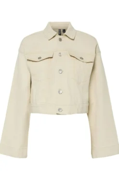 Discount Pcsvala Denim Jacket Overtøj & Jakker
