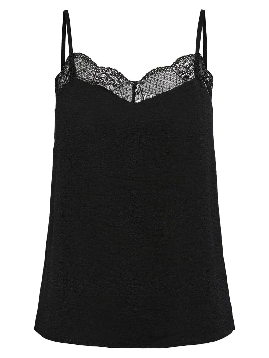 Pieces T-Shirts & Toppe<Pctiffany Strap Lace Top Bc
