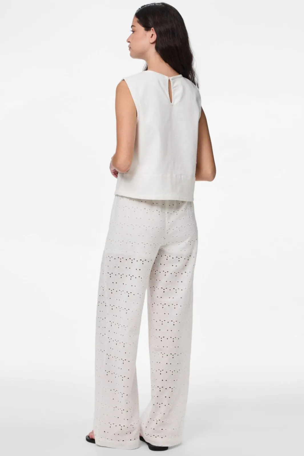 Pieces Sæt 🛍️|Bukser, Jeans & Leggings<Pctyla Wide Pants Pp