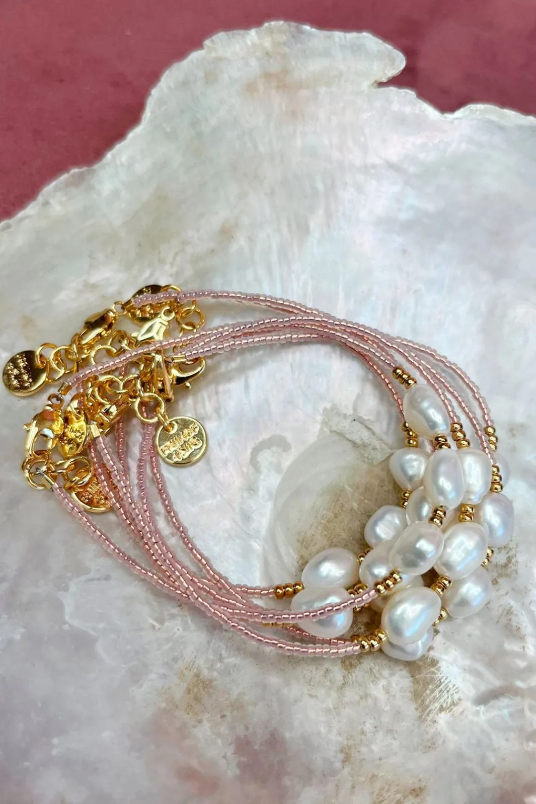 Friihof+Siig Armbånd<Pearl Armbånd