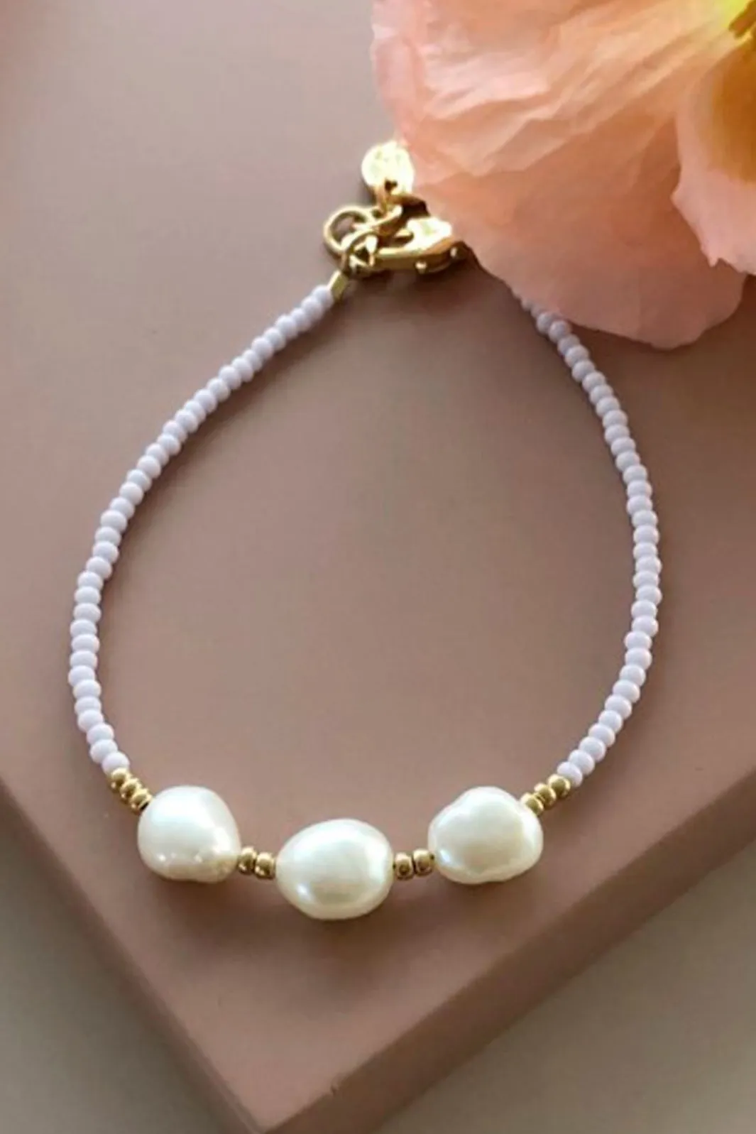 Friihof+Siig Armbånd<Pearl Armbånd