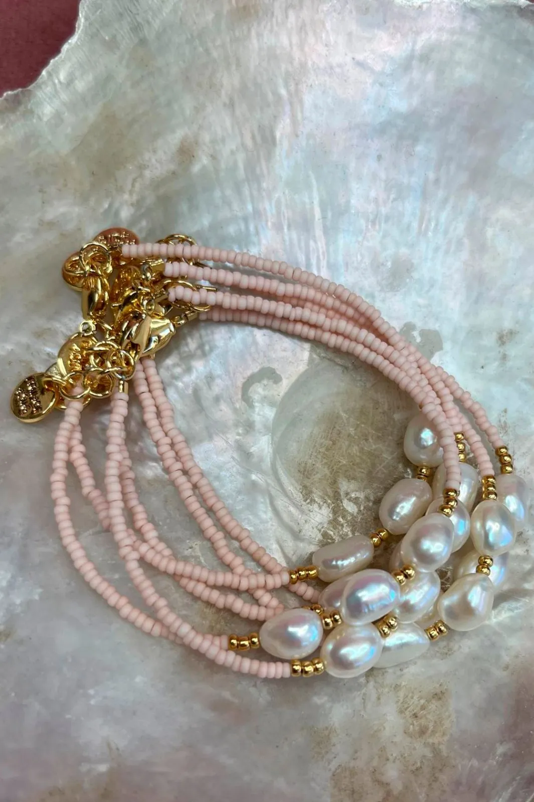 Friihof+Siig Armbånd<Pearl Armbånd