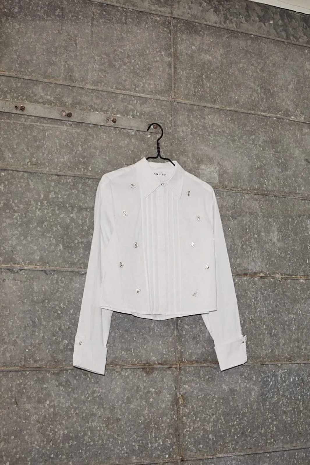 Pearl Crop Shirt HL10334 Bluser & Skjorter|Ammevenligt Tøj
