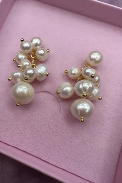 Clearance Pearl Drops Earring Øreringe