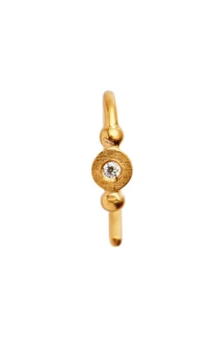Online Petit Bon-Bon White Zircon Earring Øreringe