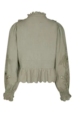 Outlet Petrine Embroidery Blouse 161136 Bluser & Skjorter|Ammevenligt Tøj
