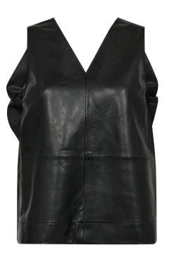 Co´Couture Bluser & Skjorter<Phoebecc Leather Bow V-Top 35884