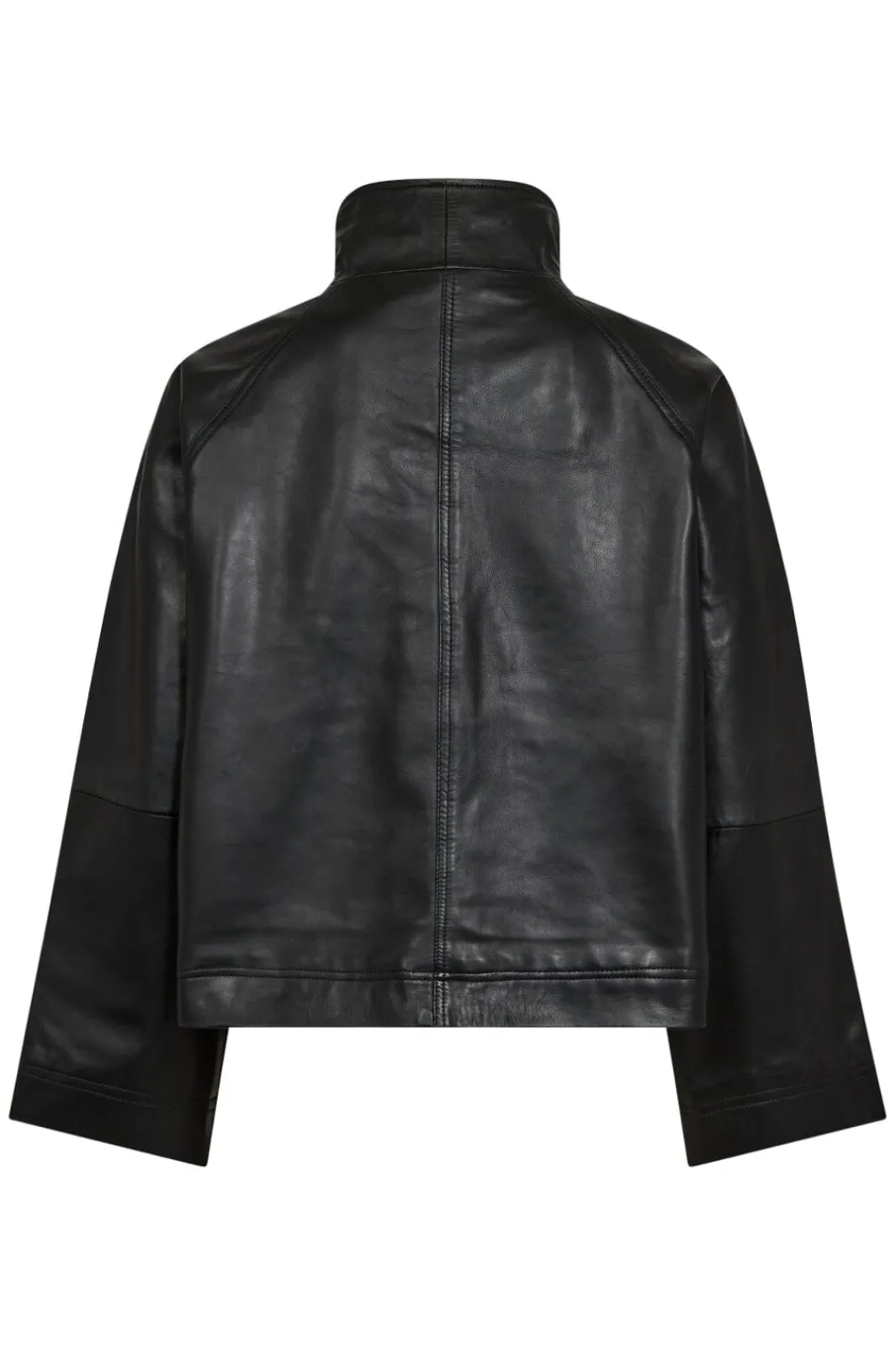 Clearance Phoebecc Leather Box Jacket 30260 Overtøj & Jakker