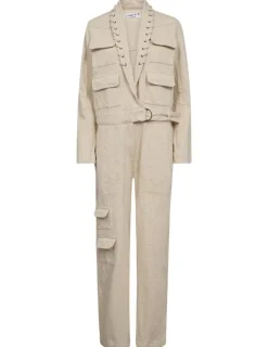 Haute L'Amitié Jumpsuits<Pielle Structure Boiler Suit HL10483