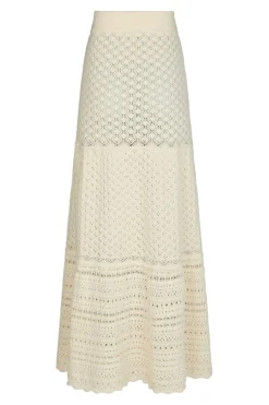 Hot Pillina Crochet Knit Skirt 165220 Nederdele