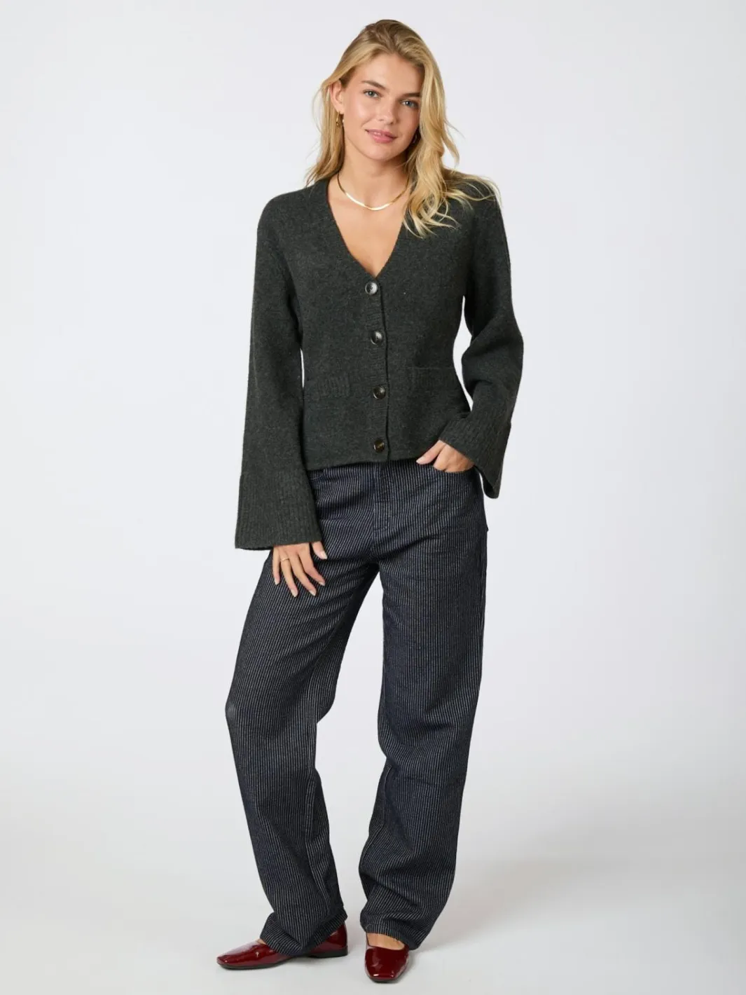 Discount Pixie Knit Cardigan Cardigans|Ammevenligt Tøj