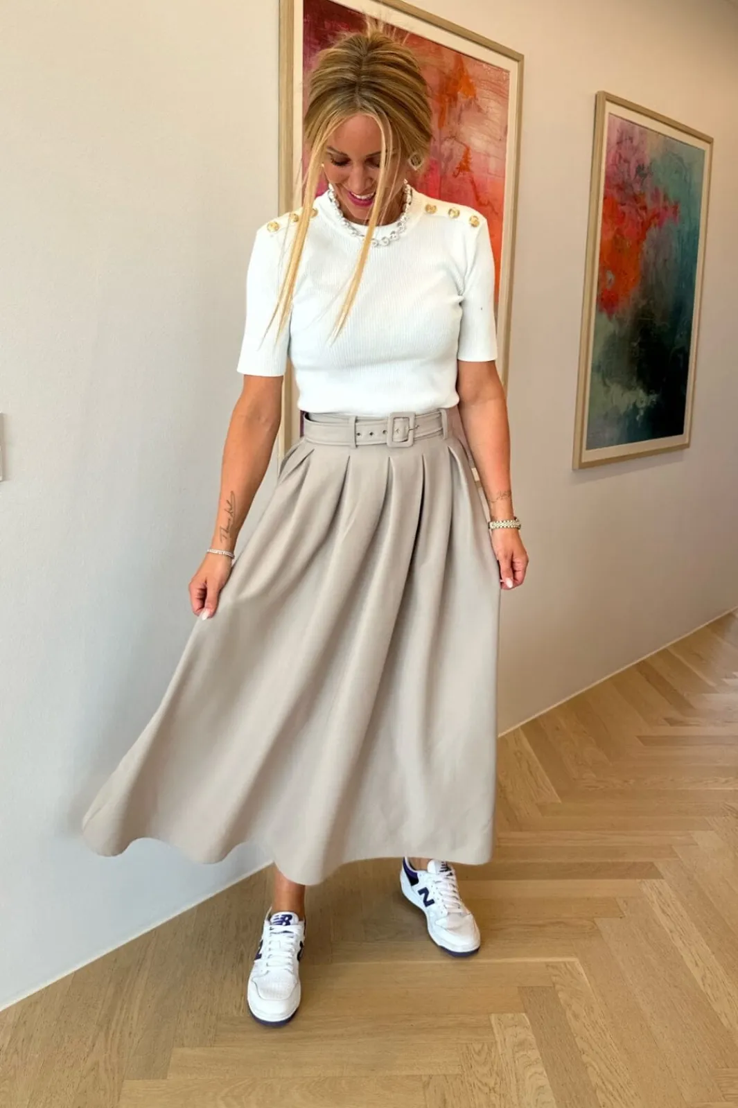Valentin Studio Nederdele<Pleated Skirt