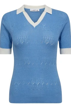 Sale Pointelle Team Knit HL10095 Bluser & Skjorter|Strik