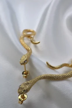 Discount Poison Snake Earring Øreringe