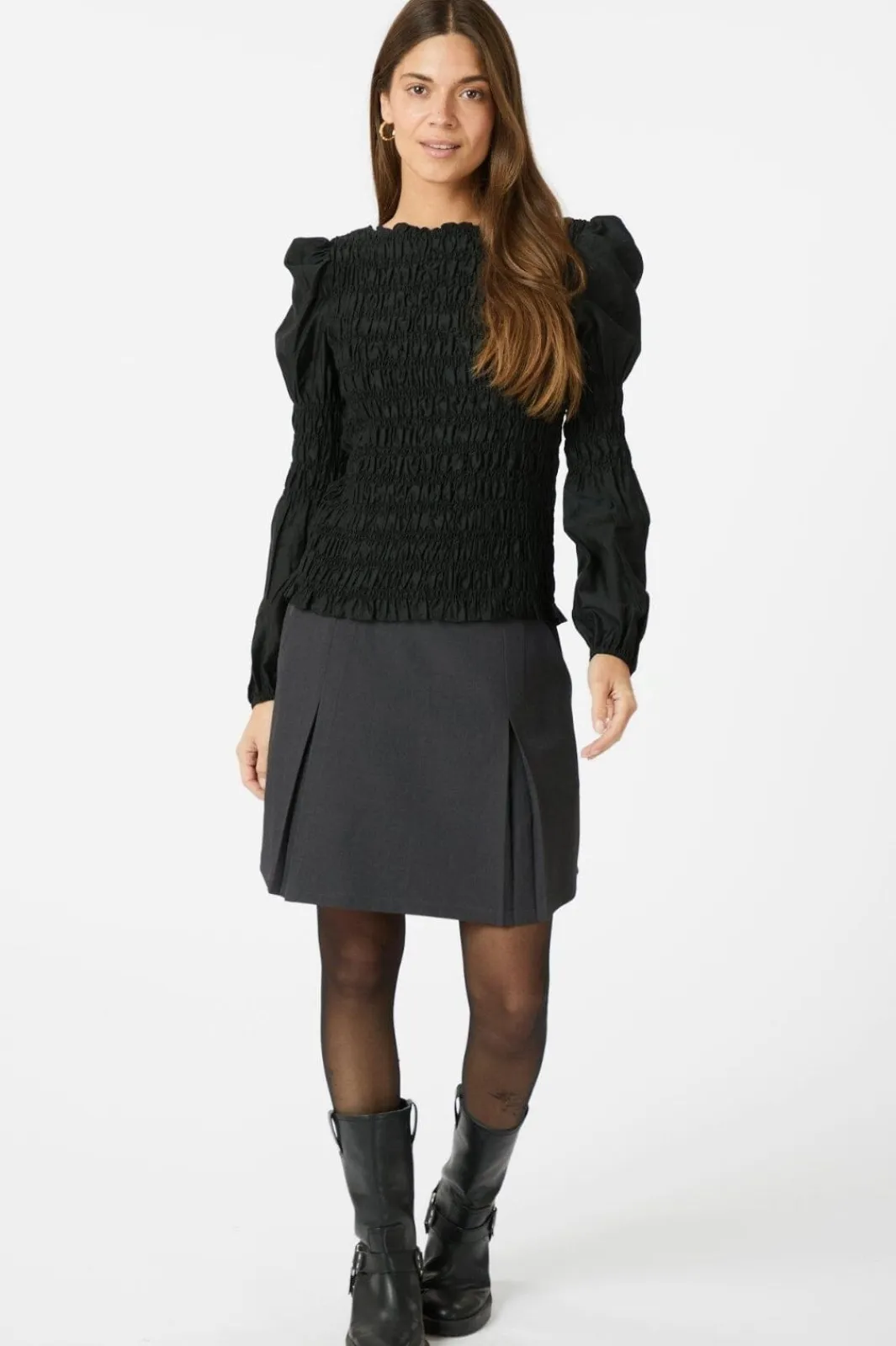 Clearance Polka Smock Shirt 164663 Bluser & Skjorter