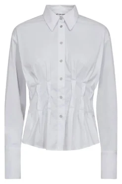 Co´Couture Bluser & Skjorter<Poppycc Pleat Waist Shirt 35174