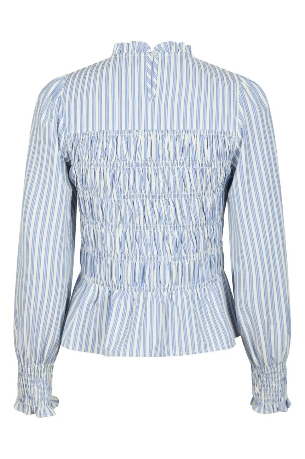 Neo Noir Bluser & Skjorter<Possa Stripe Smock Blouse 164667
