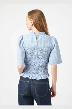 Clearance Possini Check Smock Blouse 164800 Bluser & Skjorter