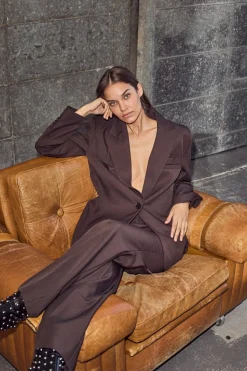 Haute L'Amitié Sæt 🛍️|Jakkesæt<Premiere Single Blazer HL10002