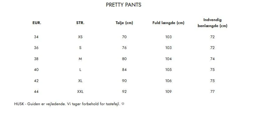 Valentin Studio Bukser, Jeans & Leggings<Pretty Pants
