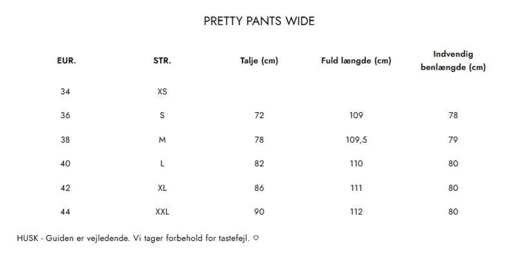 Valentin Studio Bukser, Jeans & Leggings<Pretty Pants Wide
