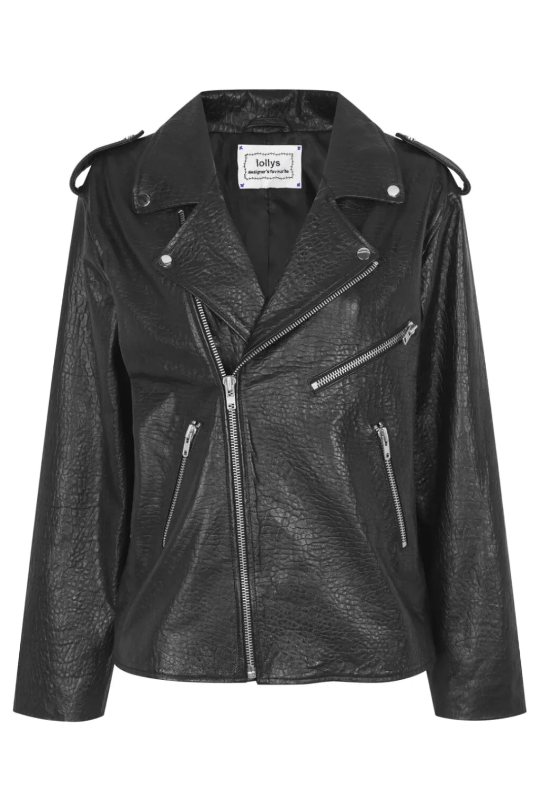Discount Rayll Leather Jacket Os90042-6001 Overtøj & Jakker