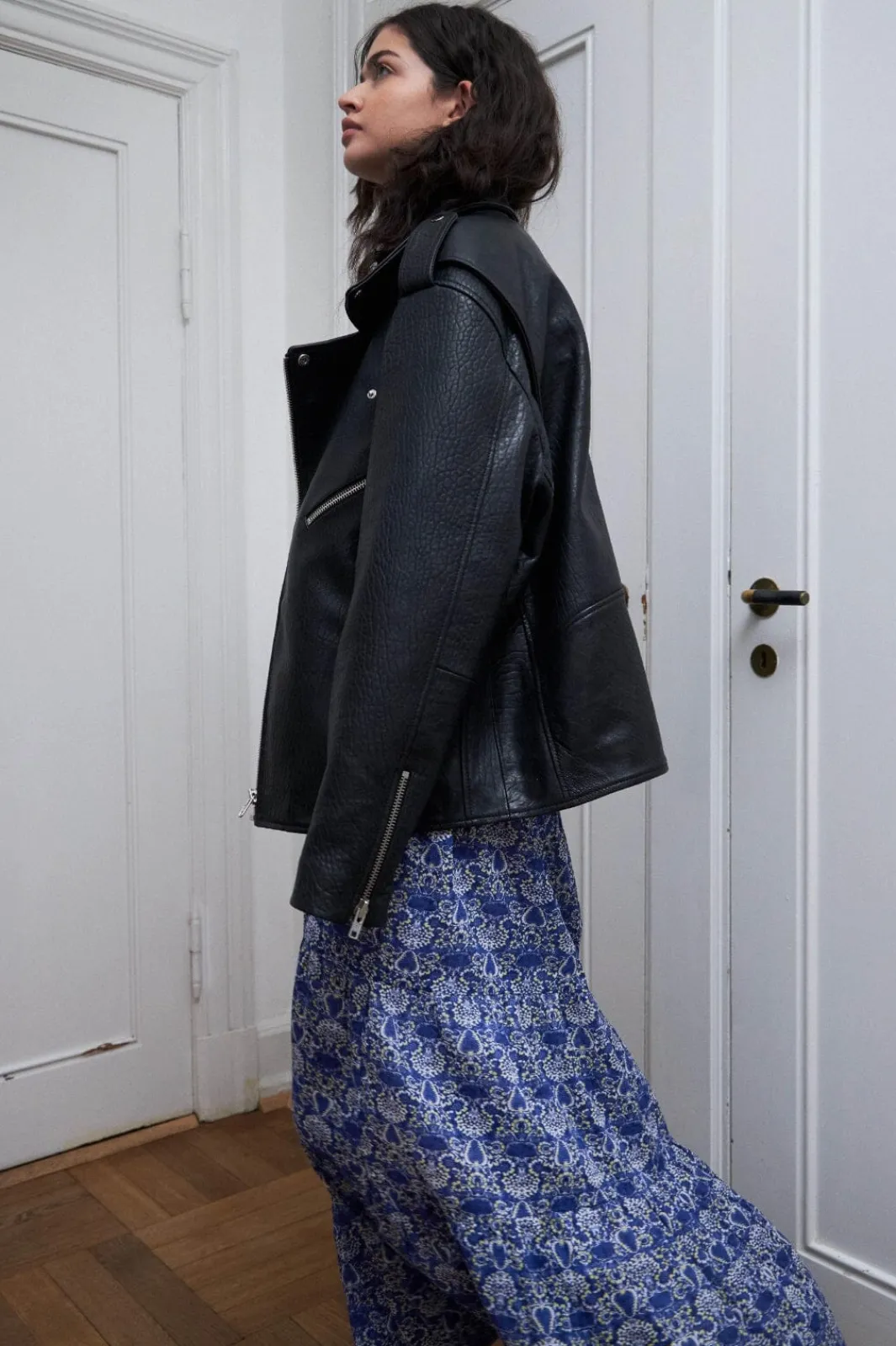 Discount Rayll Leather Jacket Os90042-6001 Overtøj & Jakker