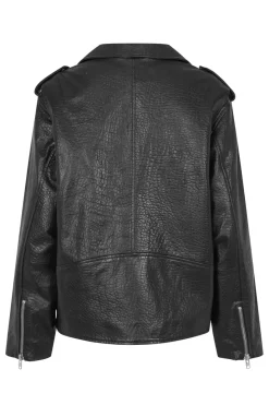 Discount Rayll Leather Jacket Os90042-6001 Overtøj & Jakker