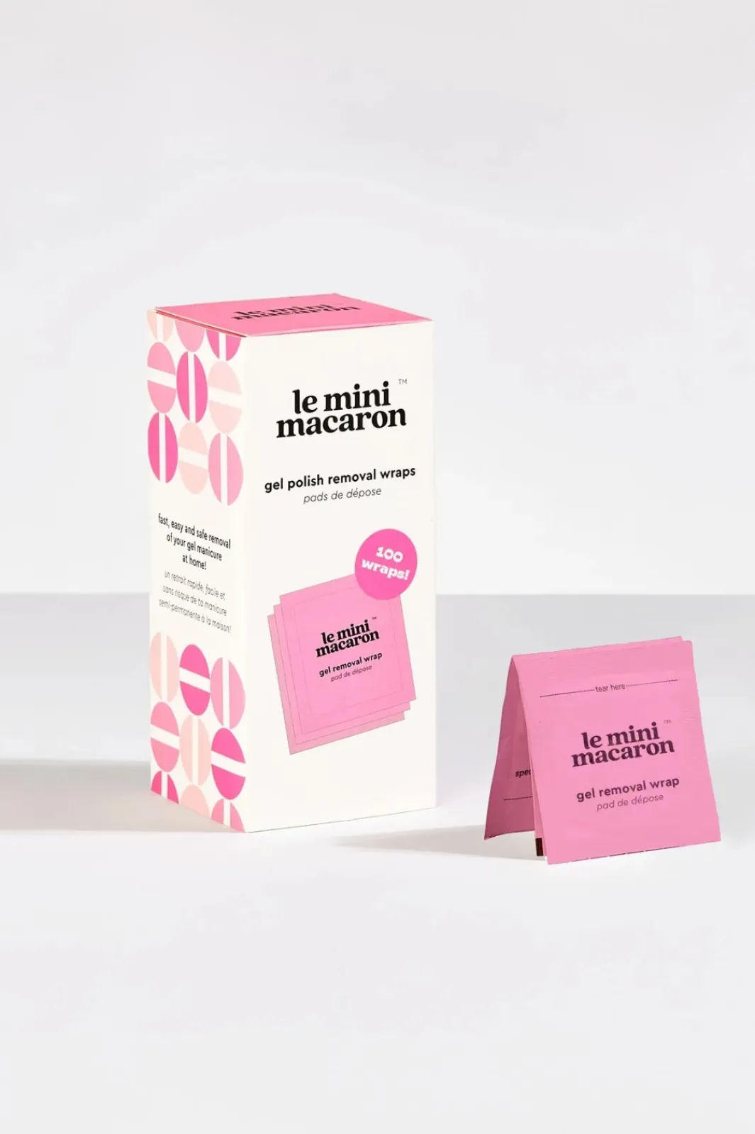 Le Mini Macaron Neglelakfjerner<Remover Kit REM001
