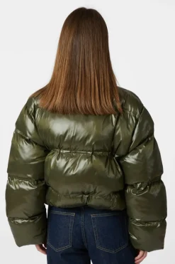 Neo Noir Overtøj & Jakker<Rhea Shiny Puffer Jacket 165094
