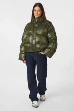 Neo Noir Overtøj & Jakker<Rhea Shiny Puffer Jacket 165094