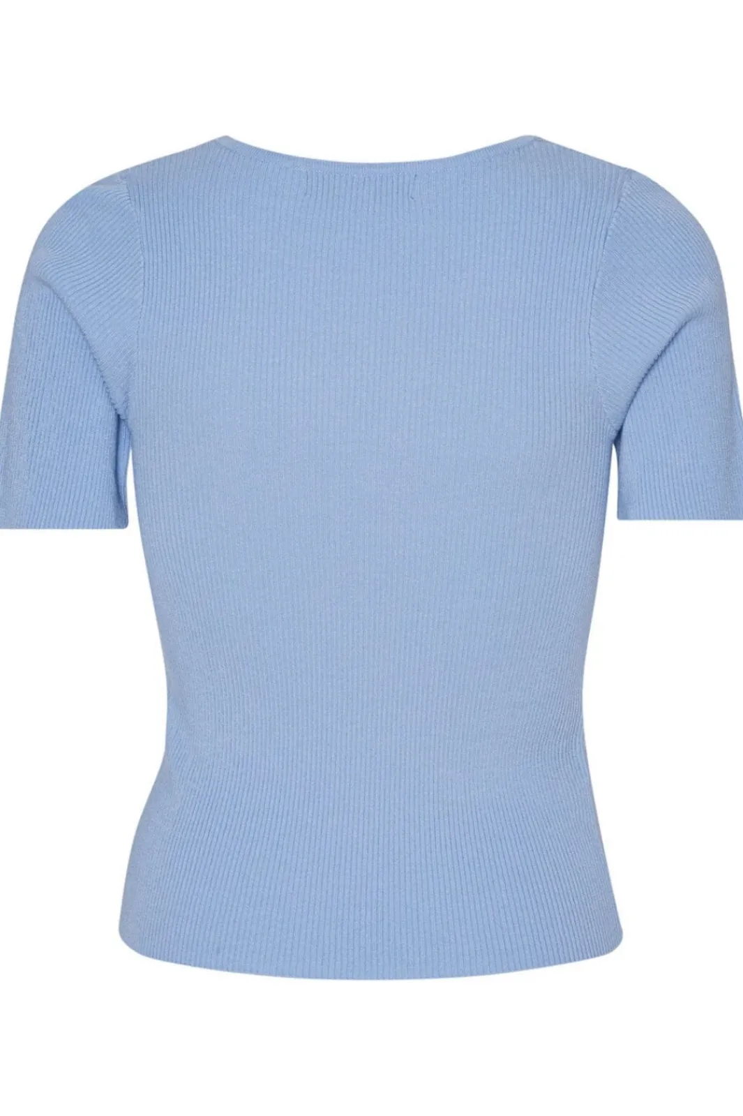 Hot Rib Knit Short Sleeve Top T-Shirts & Toppe