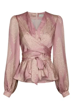 Neo Noir Bluser & Skjorter<Rista Paisley Drop Blouse 166208