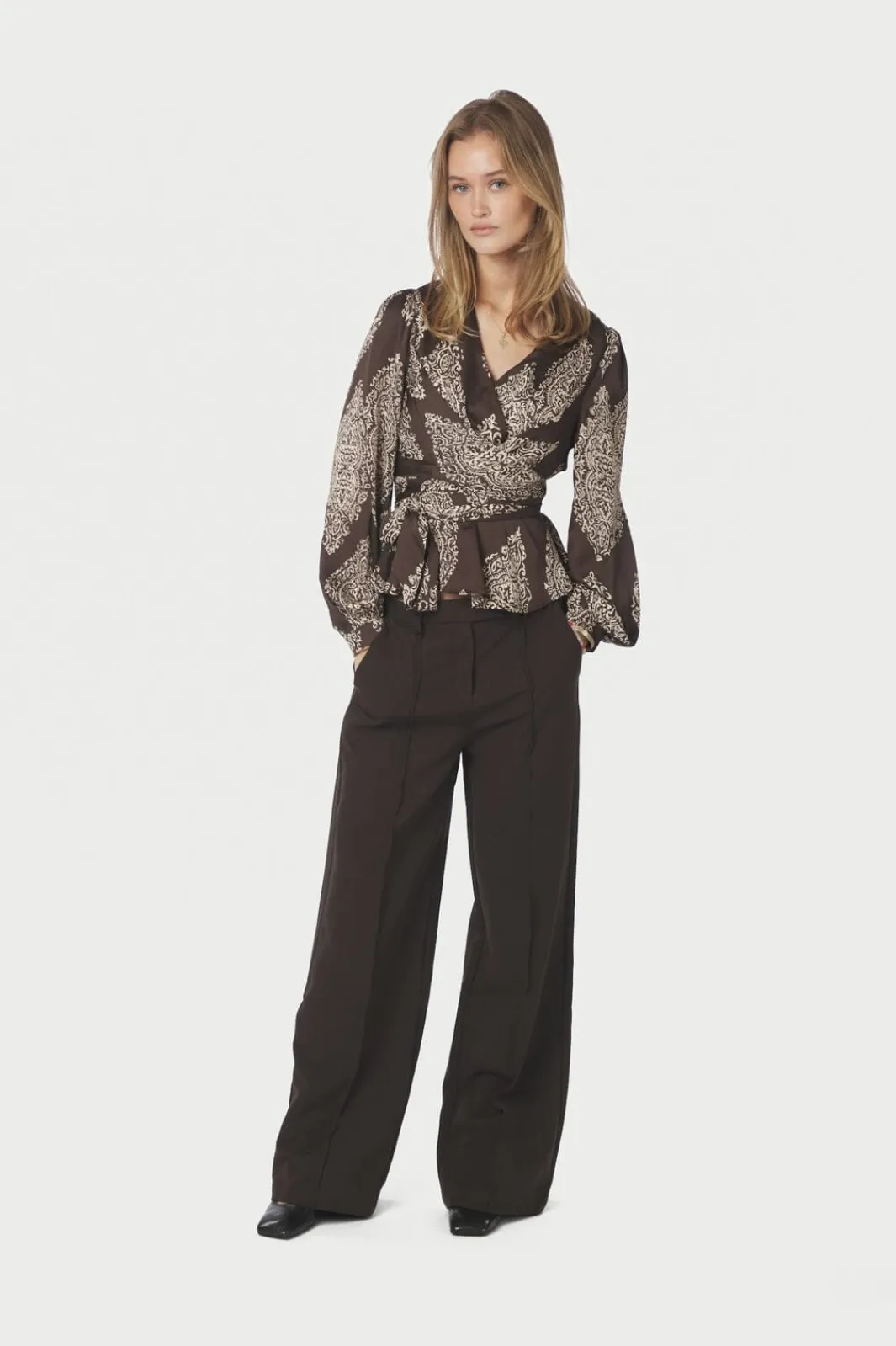 Neo Noir Bluser & Skjorter<Rista Paisley Drop Blouse 166208