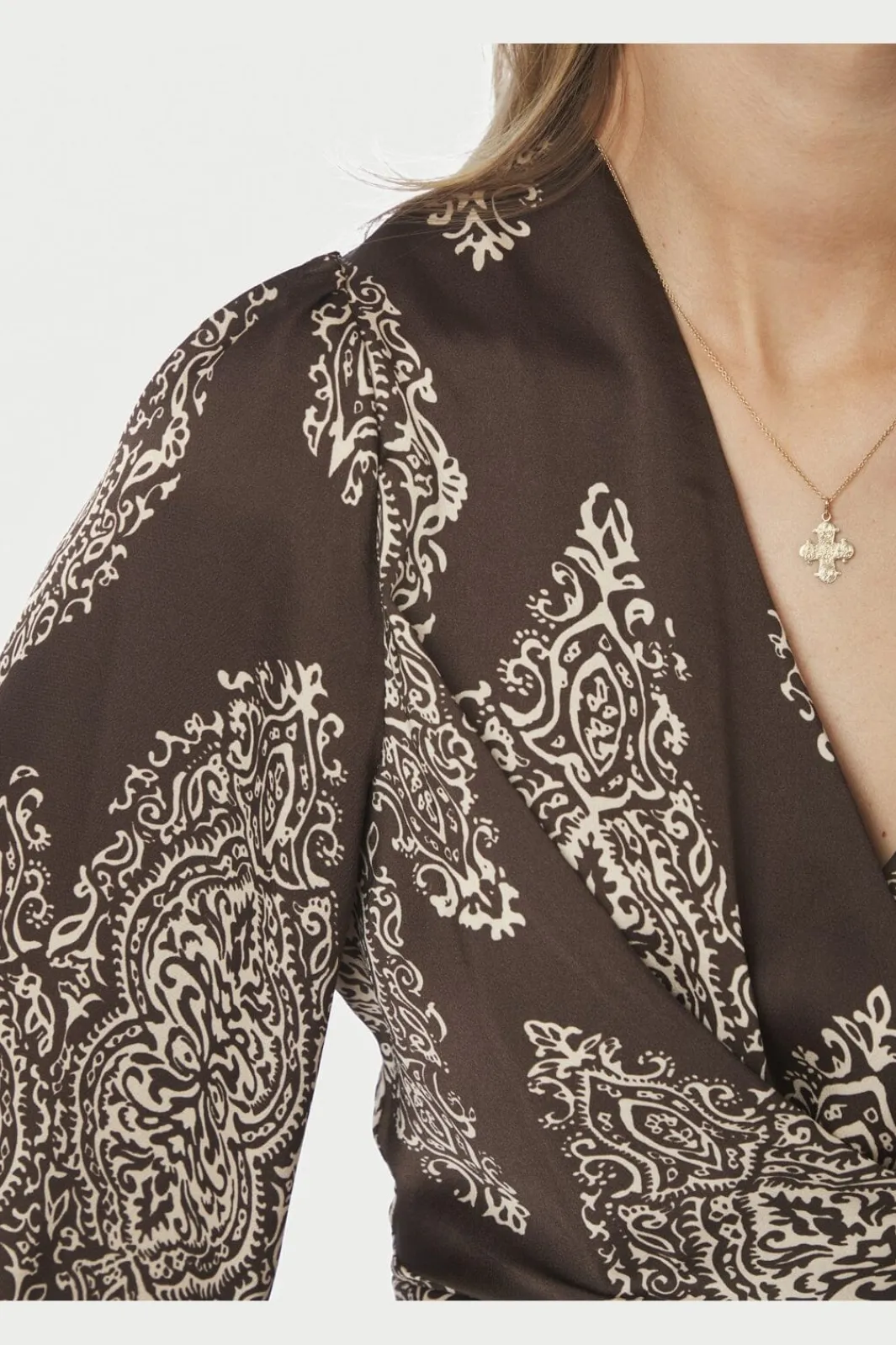 Neo Noir Bluser & Skjorter<Rista Paisley Drop Blouse 166208