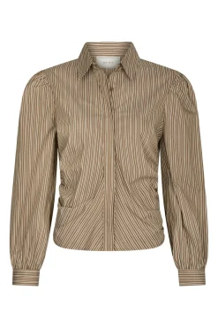 Online Ritta Stripe Shirt 167224 Bluser & Skjorter|Ammevenligt Tøj