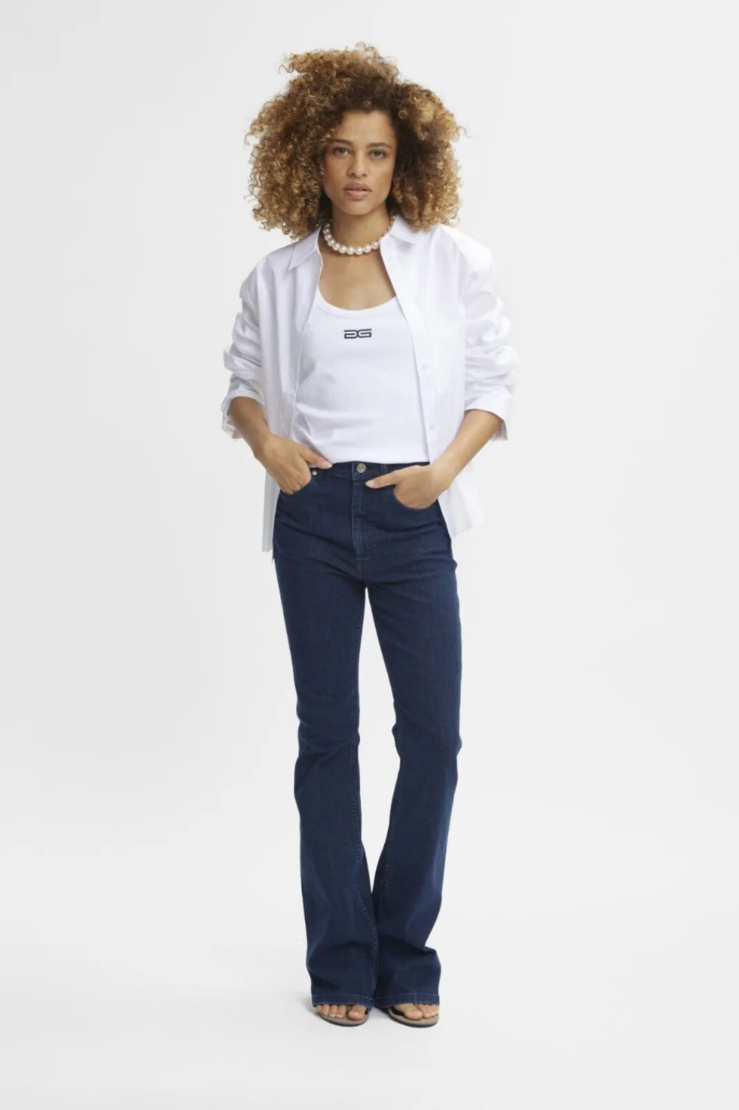 Rivygz Flared Jeans Bukser, Jeans & Leggings