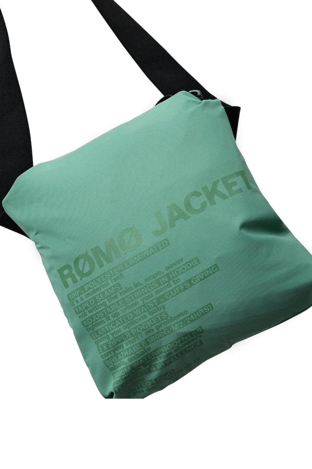 Clearance Rømø Lw Rain Jacket Packable 100980 Overtøj & Jakker