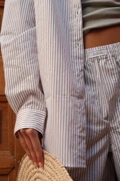 H2O Bluser & Skjorter|Sæt 🛍️<Rønne Essential Pajamas Shirt L/S 101018-2