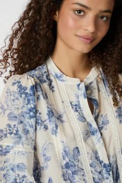 Online Roberta Flower Flow Dress 165425 Kjoler|Ammevenligt Tøj