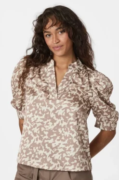 Neo Noir Bluser & Skjorter<Roella Graphic Fade Blouse 165274